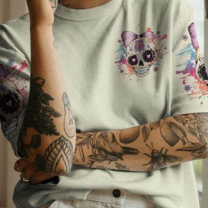 I AM A SWEET GIRL SKULL ALL OVER 3