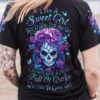 I AM A SWEET GIRL SUGAR SKULL ALL OVER 2