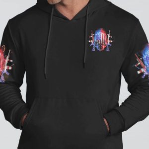 I AM AN AMERICAN FIRE SKULL ALL OVER 3