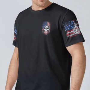 I AM AN AMERICAN REAPER FLAG ALL OVER PRINT T SHIRT