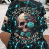 I AM THE STORM ROSE SKULL ALL OVER PRINT T SHIRT 1