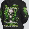 I AM THE STORM SKULL OLD MAN ALL OVER