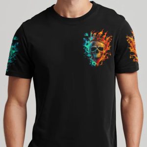 I AM THE STORM SKULL OLD MAN KING ALL OVER PRINT T SHIRT 1