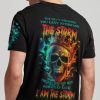 I AM THE STORM SKULL OLD MAN KING ALL OVER PRINT T SHIRT