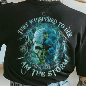 I AM THE STORM SKULL ROSE THUNDER ALL OVER 2