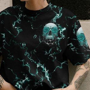 I AM THE STORM SKULL T SHIRT