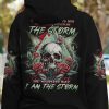 I AM THE STORM SKULL TRIANGLE ALL OVER PRINT HOODIE 2