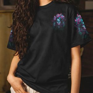 I AM THE STORM SUGAR SKULL GIRL ALL OVER PRINT T SHIRT