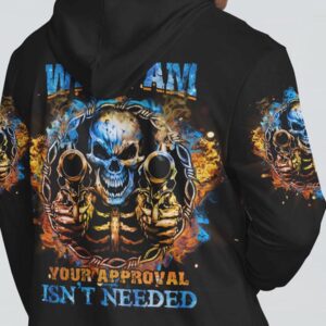 I AM WHO I AM SKULL ALL OVER 2 1