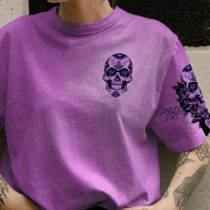 I AM WHO I AM SKULL T SHIRT 1 1