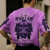I AM WHO I AM SKULL T SHIRT 2