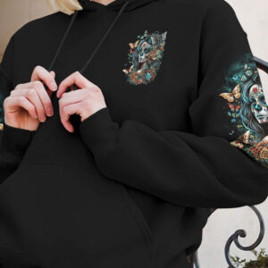 I AM WHO I AM SUGAR SKULL ALL OVER 1