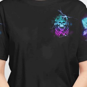 I AM WHO I AM VAMPIRE SKULL ALL OVER 1