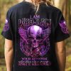 I AM WHO I AM WINGS SKULL ALL OVER PRINT T SHIRT 1