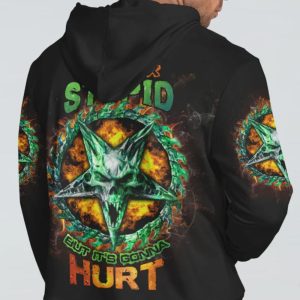 I CAN FIX STUPID BUT ITS GONNA HURT ALL OVER PRINT HOODIE