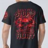 I CAN FIX STUPID EVIL SKULL ALL OVER PRINT T SHIRT