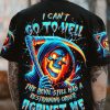 I CANT GO TO HELL MAD SKULL REAPER ALL OVER PRINT T SHIRT