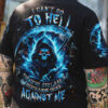I CANT GO TO HELL REAPER SKULL ALL OVER 1