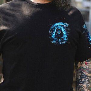 I CANT GO TO HELL REAPER SKULL ALL OVER