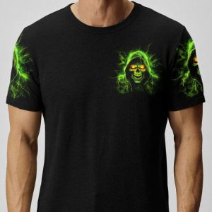 I CANT GO TO HELL REAPER SKULL ALL OVER PRINT T SHIRT 1