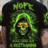 I CANT GO TO HELL REAPER SKULL ALL OVER PRINT T SHIRT