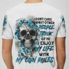 I DONT CARE WHAT OTHER PEOPLE THINK OF ME ALL OVER PRINT T SHIRT