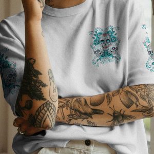 I HAVE 3 SIDES 3 SKULLS ALL OVER 1 1