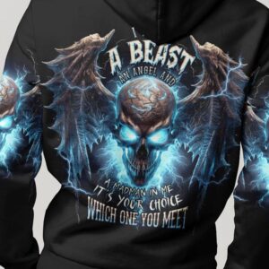 I HOLD A BEAST AN ANGEL SKULL WINGS ALL OVER 2