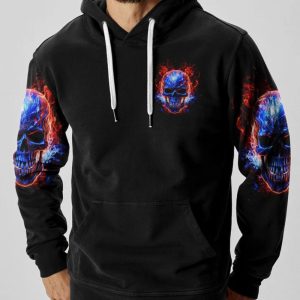 I MAY NOT BE PERFECT SKULL HOODIE