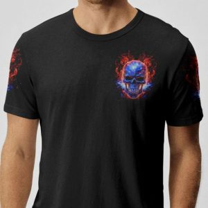 I MAY NOT BE PERFECT SKULL T SHIRT 1