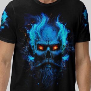 I NEVER DREAMED THAT ONE DAY GRUMPY OLD MAN SKULL ALL OVER 1