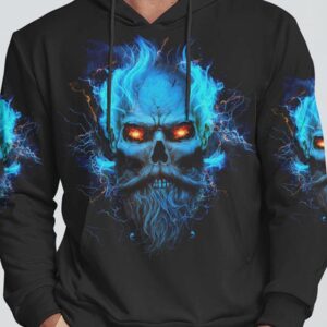 I NEVER DREAMED THAT ONE DAY GRUMPY OLD MAN SKULL ALL OVER 3