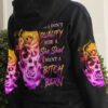 I WANT A B BARN ROSE SKULL ALL OVER PRINT HOODIE 1