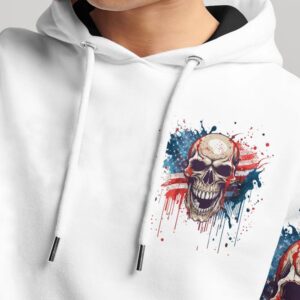 IF IM TOO QUIET AND SMILING MAD SKULL FLAG ALL OVER 3