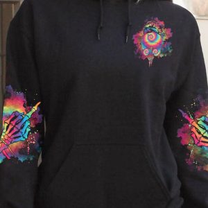 IF YOU THINK IM A B TIE DYE MESSY BUN ALL OVER 1