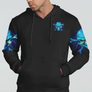 IF YOU WOKE UP SKULL BONES ALL OVER PRINT HOODIE 1