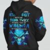 IF YOU WOKE UP SKULL BONES ALL OVER PRINT HOODIE