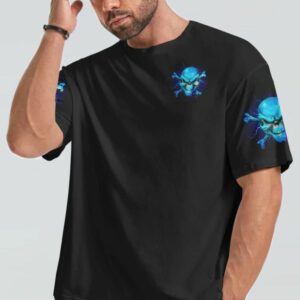 IF YOU WOKE UP SKULL BONES ALL OVER PRINT T SHIRT 1