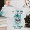 IM A FAT A SMOKE SKULL ALL OVER PRINT HOODIE 1