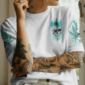 IM A FAT A SMOKE SKULL ALL OVER PRINT T SHIRT 1