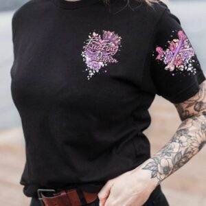 IM A FKING QUEEN FLORAL SKELETON ALL OVER PRINT T SHIRT