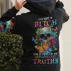 IM A TELLER OF UNFORTUNATE TRUTHS ALL OVER PRINT HOODIE 1