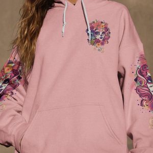 IM BLUNT BECAUSE GOD ROLLED ME FLORAL SUGAR SKULL ALL OVER 2