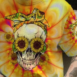 IM BLUNT BECAUSE GOD ROLLED ME TIE DYE ALL OVER 1