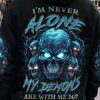 IM NEVER ALONE SKULL DEMON ALL OVER