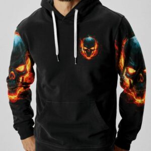 IM NEVER ALONE SKULL DEMON ALL OVER PRINT HOODIE 1 1