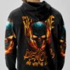 IM NEVER ALONE SKULL DEMON ALL OVER PRINT HOODIE 6