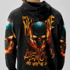 IM NEVER ALONE SKULL DEMON ALL OVER PRINT HOODIE 6