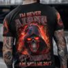 IM NEVER ALONE SKULL DEMON ALL OVER PRINT T SHIRT 3