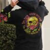 IM NOT ANTI SOCIAL FLOWER SKULL ALL OVER PRINT HOODIE 1